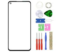 MovTEK Ecran Tactile Vitre Avant +OCA Compatible avec OnePlus 8T /8T+ 5G avec Remplacement Kit (Pas de Tactile et LCD) -6.55"