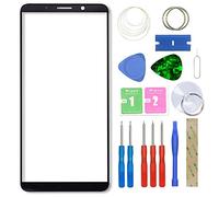 MovTEK Ecran Tactile Vitre Avant Remplacement pour Huawei Mate 10 Pro Lentille Extérieur Verre Noir