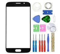 MovTEK Ecran Tactile Vitre Avant Remplacement pour Samsung Galaxy S6 G920F Lentille Extérieur Verre Noir