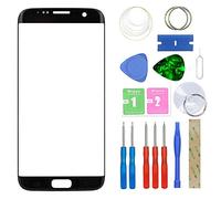 MovTEK Ecran Tactile Vitre Avant Remplacement pour Samsung Galaxy S7 Edge G935F Lentille Extérieur Verre Noir