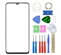 MovTEK Kit de Remplacement de Ecran Tactile Vitre Avant d'origine pour Huawei P30 Pro 6.47" Lentille Extérieur Verre avec l'outil de séparation Noir