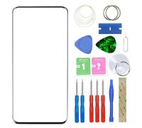 MovTEK Kit de Remplacement de Ecran Tactile Vitre Avant d'origine pour OnePlus 7 Pro/ 7T Pro Lentille Extérieur Verre avec l'outil de séparation Noir
