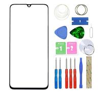 MovTEK Kit de Remplacement de Ecran Tactile Vitre Avant d'origine pour Samsung Galaxy A70 A705 A7050/ A70s 6.7" Lentille Extérieur Verre avec l'outil de séparation Noir