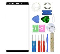 MovTEK Kit de Remplacement de Ecran Tactile Vitre Avant d'origine pour Samsung Galaxy Note 9 N960 Lentille Extérieur Verre avec l'outil de séparation Noir