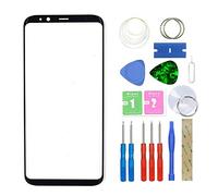 MovTEK Kit de Remplacement de Ecran Tactile Vitre Avant d'origine pour Samsung Galaxy S8 G950F Lentille extérieur Verre avec l'outil de séparation Noir