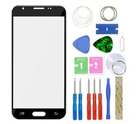 MovTEK Kit de Remplacement de Ecran Tactile Vitre Avant pour Samsung Galaxy J3 J330 2017 Lentille Extérieur Verre avec l'outil de séparation Noir