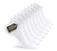 Mowenti Chaussette Blanche Homme et Femme Chaussettes Basses Homme Sport 8P Chaussettes 100 Coton Antidérapantes Socquettes Courtes Femme et Homme Chaussettes de Sport Homme Socquettes Femmes Running