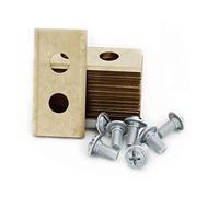 MOWHOUSE Set de Lames Tondeuse - Lames de Rechange en Acier Inoxydable Renforcé Compatibles avec Husqvarna ou Gardena