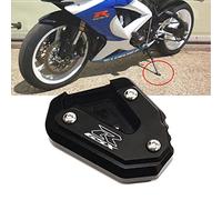 MOWOK Béquille pour Suzuki GSX-R 600 GSX-R 750 GSX-R 1000 R/X GSXR1000 Moto CNC Extension Pad Support Plate Pied Side Stand