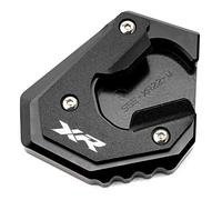 MOWOK Compatible avec S1000XR S1000 XR S 1000XR 2020-2025 M1000XR M 1000XR 2024 2025 Accessoires Béquille latérale agrandir Coussinet de support Plaque de support (Noir)