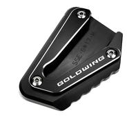 MOWOK For Goldwing GL1800 2002-2017 and 2018-2024 Goldwing GL1800 1800 Motorcycle Side Stand Extension Kickstand foot Pad (Year 2002-2017 (Black))