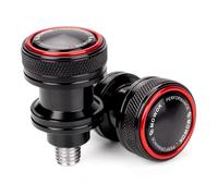 MOWOK M10 X 1.25 Béquille Moto Accessoires pour Kawasaki VN650 Z750 Z750S Z750R Z1000 Ninja 250 300 ZX6R ZX10R ZX12R ZX14R Versys650 2003-2014 Supports pour Bras oscillant arrière (Rouge)