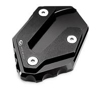MOWOK Support latéral Extension Béquille Moto Accessoires pour MT07 MT09 TRACER 9 GT 7GT 900GT 700GT XSR 700 900 R7 R125 FZ6 XJ6 MT-125 MT-09 SP 2024 (Noir)