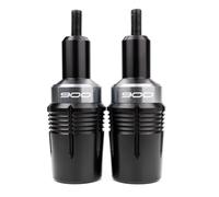 MOWOK Tampons de cadre de protection anti-chute moto accessoires pour Kawasaki Z900 RS Z900RS 2017-2023 2024 2025 (Gris)