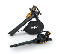 Mowox EBV 40 Li Aspirateur Souffleur Broyeur Feuilles mortes 3 en 1 sans Fil Vitesse jusqu'à 240Km/h sans Batterie/Chargeur (Aspirateur Souffleur Broyeur Seul)