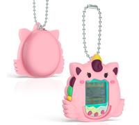 MOWYEOK Coque de protection en silicone pour Tamagotchi original, résistante aux rayures et aux chocs avec motif de dessin animé, accessoire pour console de jeu Tamagotchi originale (licorne)