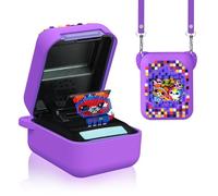 MOWYEOK Étui de protection en silicone souple compatible avec les accessoires du Bitzee Interactive Toy Digital Pet, avec cordon (violet)