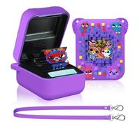 MOWYEOK Étui de Protection pour Animal de Compagnie numérique Bitzee Interactive Toy, étui de Protection avec imprimé Animal, Compatible avec Les Accessoires numériques pour Animaux de Compagnie Bitz