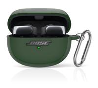 MOWYEOK Étui de protection pour écouteurs Bose ultra ouverts, portable anti-rayures et anti-chocs, coque en silicone avec LED avant visible, accessoire de boîtier pour écouteurs Bose ultra ouverts,