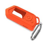 MOWYEOK Étui de protection pour Flipper Zero, résistant aux rayures, souple, accessoire pour appareils Flipper Zero WiFi, avec mousqueton (couleur orange)