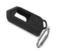 MOWYEOK Étui de protection pour Flipper Zero, résistant aux rayures, souple, accessoire pour appareils Flipper Zero WiFi, avec mousqueton (noir)