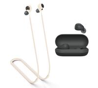MOWYEOK Sangle anti-perte pour casque, compatible avec les écouteurs Sony WF-C700N / WF-C700B, cordon anti-perte, en silicone souple, convient pour les sports de plein air, la course, le fitness -