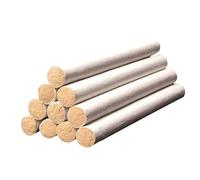 Moxa Roll Sticks,Moxa Sans Fumée Lot de 10 bâtons moxa traditionnels 20 cm, purs for moxibustion, d'herbe Ai, tueurs moustiques(Fine)