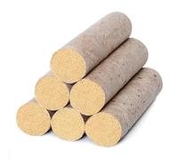 Moxa Roll Sticks,Moxa Sans Fumée Lot de 6 gros rouleaux moxa en papier mûrier doré, armoise, artémisinine, thérapie chauffante, acupuncture, bâton moxibustion chinois, 200 x 40 mm