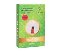 Moxa Sans Fumée, Moxibustion 360 pièces Mini Moxa auto-adhésif Moxibustion sans fumée masseur chauffage point d'acupuncture méridien(Strong smoke)