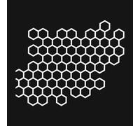 Moxeupon Autocollant en nid d'abeille pour Moto,Autocollant en nid d'abeille pour Voiture,Autocollants de carrosserie à Motif nid d'abeille côté Voiture - Autocollants latéraux de Moto Graphiques en