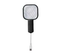 Moxeupon Bouche électrique, Racket Fly Electric,Fly Zapper Racket | Lumière LED Attractive, capteur de Lampe à piège intérieure en Toute sécurité pour Le Lieu de Travail à Domicile