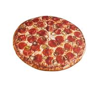 Moxeupon Chapeaux à pizza pour adultes, chapeau de pizza amusant, chapeau de nourriture chapeau de pizza unique - Décorations de fête amusantes à pizza - Jouet de fête confortable, chapeau fou pour