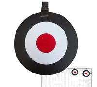 Moxeupon Cible de but de football - Buts d'entraînement de football - Entraîneur pliable avec sangle réglable - Pour baseball, hockey, terrain de sport, jardin, enfants - Meilleure mobilité et