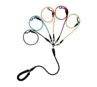 Moxeupon Corde d'Éducation Canine - Laisse De Course pour Animal De Compagnie avec Poignée Rembourrée - Corde avec Rotation 360 Degrés pour Randonnée Jogging Jeu sur Plage Voyage en Plein Air