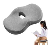 Moxeupon Coussin de Chaise, Coussin Donut - Coussin hémorroïdes en Mousse à mémoire de Forme - Soutien Doux, Confort - Bain Ergonomique épais en de Pression pour Fesses, Hanches, Coccyx, Longue