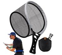 Moxeupon Épuisette de pêche avec poignée, outil pliable pour la pêche au cancer | Épuisette de fond robuste pour la pêche en rivière, montagne, ruisseau