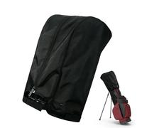 Moxeupon Housse pour Sac Golf À Capuche,Protecteur Portable Imperméable Anti-Poussière - Protection Pluie pour Sac Golf Et Clubs - Extérieur Practice Voyage Plage Entraînement Femmes Hommes Adultes