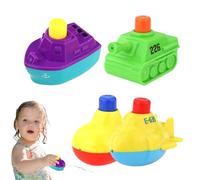 Moxeupon Jouet De Douche pour Bain,Arroseur Interactif pour Baignoire - Arroseur Ludique Et Educatif pour Bain Salle De Bains Piscine Plage Extérieur Lavabo Douche