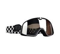 Moxeupon Lunettes de VTT,Lunettes de moto - d'équitation rétro coupe-vent, coupe-vent anti-poussière pour moto Dirtbike, pour hommes et femmes, Sports de plein air