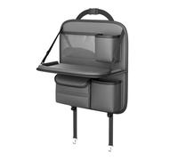 Moxeupon Organisateur de siège arrière de voiture - Rangement automobile avec plateau de table pliable,Organisateurs pour automobile, sac de rangement pour dossier de siège de voiture, organisateur de