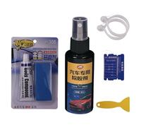 Moxeupon Outil de suppression d'emblème de voiture,Supprimez sans effort la chaîne de suppression d'emblème de logo de voiture - Logos décoratifs Auto Autocollant De Voiture Remover Spray Kit Voiture