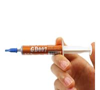 Moxeupon Pâte thermique - Pâte thermique - Tube de seringue en silicone - Pâte conductrice pour composants électroniques - Imprimante CPU et appareils ménagers