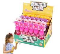 Moxeupon Petites bulles pour les fêtes - Petites baguettes à bulles - Jouet à bulles à 24 côtés pour l'extérieur - Pour les fêtes en plein air - Pour jardin, pelouse, plage, piscine, jardin
