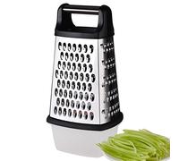 Moxeupon Râpe à Fromage - Râpe à Fromage en Acier Inoxydable - Râpe à 4 côtés - Râpe Alimentaire - Râpe à légumes pour râper Carottes, concombres, Pommes de Terre, légumes