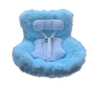 Moxeupon Siège enfant pour poupées en peluche, décoration de voiture pour présentation de poupées, clip pour buses d'aération