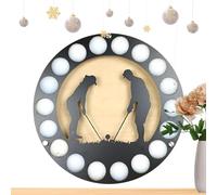 Moxeupon Support mural pour balle de golf, présentoir de balle de golf | Support de présentation mural | Collection exquise de balles de golf, vitrine de golf pour objets de collection, cadeau pour
