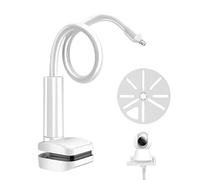 Moxeupon Support pour Baby Monitor, Support pour Caméra De Bébé, Bras Long Flexible avec Pince pour Meuble Maison Salle De Bain Cuisine Étagère Lit Bébé