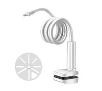 Moxeupon Support pour Babyphone - Support pour Caméra De Bébé - Bras Long Flexible avec Pince pour Meuble Maison Salle De Bain Cuisine Étagère Lit Bébé