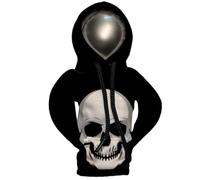 Moxeupon Sweat à capuche pour changement de vitesse de vitesse de voiture - Squeleton Gear Shift - Housse de levier de vitesse intérieure de voiture - Housse de pommeau de levier de vitesse