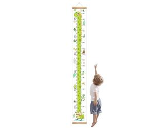Moxeupon Toise de croissance pour | Appareil de mesure de croissance décoratif, amovible et réutilisable avec cordon pour chambre d'enfant, salon et décoration parentale